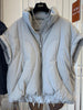 Winter Oversized Sleeveless Jacket Women Casual Ultra Light Down Vest Korean Padded Coat Loose Waistcoat Warm Outerwear