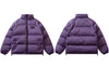 Winter Parkas Jacket Harajuku Solid Color Thicken Warm Bubble Padded Coats Streetwear Men Women Casual Loose Outwear