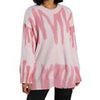Winter Printed Oversized Pullover Women Green Striped Knitted Sweater Casual Elegant Long Sleeve Jumper Vintage Loose Pull Femme