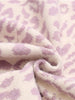 Winter Printed Pullovers Women Leopard Knitted Sweater Thick Oversized Sweater Casual Loose O Neck Knitwear Long Sleeved Jumper