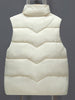 Winter Sleeveless Jacket Women Casual Solid Down Vest Korean Zipper Waistcoat Female Loose Stand Collar Coat With Pocket