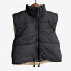 Winter Sleeveless Women Vest Casual Stand Collar Women Jacket Down Vest Short Warm Vests Waistcoats Vintage Chaleco Mujer