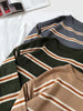 Winter Striped Pullover Women Casual O Neck Knitted Sweater  Loose Vintage Long Sleeve Jumper Female Korean Knitwear Feminino