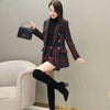 Winter Suit Women 2022 Women's Korean Style Self-Cultivation Woolen Jacket Shorts Suit Two-piece Trend
