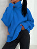Winter Turtleneck Knit Sweater Women Thick Oversize Pullover Casual Loose Green Knitwear Female Solid Vintage Long Sleeve Jumper
