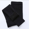 Winter Warm Jeans For Women Skinny Elastic Denim Pancil Pants Female Trousers Thicken black Plus Velvet insulated Jeans