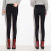 Winter Warm Jeans For Women Skinny Elastic Denim Pancil Pants Female Trousers Thicken black Plus Velvet insulated Jeans