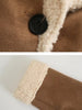 Winter Women Coat Faux Fur Fleece Jacket Double-side Lamb Wool Outerwear Casual Thicken Locomotive Lapel Coat Female Warm Jacket