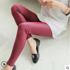 Winter leggings women autumn warm leggings Fake leather Velvet pants Stretch Skinny sexy thickening black Leggings Pants