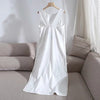 Withered 2022 Summer Dress Women Indie Folk Vintage Elegant White Midi Party Dress Women Vestidos De Fiesta De Noche Vestidos