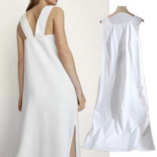 Withered 2022 Summer Dress Women Indie Folk Vintage Elegant White Midi Party Dress Women Vestidos De Fiesta De Noche Vestidos