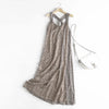 Withered Summer Dress Women Vestidos England Style  Geometric Printing Sexy Holiday Tank Dress Women Party Dress Women