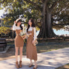 Woherb Women Fake Two Pieces Patchwork Knitted Dress Chic Korean Stretch Bodycon Dresses Female Spring Autumn Vestidos