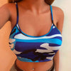 Fashion Women Camouflage Sleeveless Tank Top Bustier Bra Vest Crop Top Blusa Feminina High Quality DropShipping 1.JUNE.20