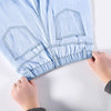Woman 2022 Jeans Harem Pants Summer Thin Soft  Stretched Fabric Straight Elastic Waist Tencel Jeans Plus Size 3XL