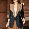Woman Blazer Jackets 2023 Elegant Autumn Long-Sleeved Solid Color Simple And Woman Jacket Female Clothes Outerwear