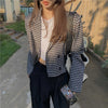Woman Causal Plaid Short Blazer Houndstooth Jacket