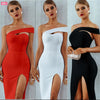 Woman Dress Plus Size Strapless Split Midi Party Sexy Dresses Gown Irregular Dress Vestido De Mujer Kobieta Sukienka Femme Robe