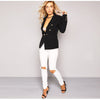 Woman Slim elegant Casual Short Tops Women's Clothing Double 2022 Solid Loose Womens Blazers