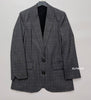 Woman Grey Checked Blazer Single Breasted Long Sleeved Suit 2023 New