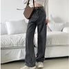 Woman Jeans High Waist Clothes Wide Leg Denim Clothing Blue Streetwear Vintage Quality 2022 Harajuku Straight Pants