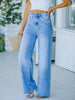 Woman Jeans High Waist Clothes Wide Leg Denim Clothing Blue Streetwear Vintage Quality 2022 Harajuku Straight Pants