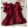 Woman Knitted Tank Top Women Strap Vest Sexy Female Knitting Crop Top Dropshipping