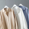 Woman Long Shirt Dress Cotton Korean Clothing White Boho Beach Big Maxi Blue Dresses Spring Summer 2022 Oversized Robe
