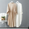 Woman Long Shirt Dress Cotton Korean Clothing White Boho Beach Big Maxi Blue Dresses Spring Summer 2022 Oversized Robe