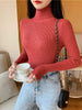 Woman Sweaters 2023 Autumn Winter Tops Turtleneck Sweater Women Slim Pullover Jumper High Neck Knitted Sweater Pull Femme Hiver