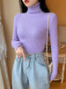 Woman Sweaters 2023 Autumn Winter Tops Turtleneck Sweater Women Slim Pullover Jumper High Neck Knitted Sweater Pull Femme Hiver