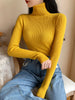 Woman Sweaters 2023 Autumn Winter Tops Turtleneck Sweater Women Slim Pullover Jumper High Neck Knitted Sweater Pull Femme Hiver