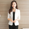 Women 2022 Spring Slim 3 Quarter Sleeve Small Suit Women  Blazer Jacket Single Button