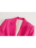 Women 2023 Autumn Leisure Loose Blazer Coat Vintage solid color Long Sleeve Pockets Female Outerwear Chic