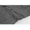 Women Asymmetrical Punk Pullover Retro Fairy Grunge Aesthetic Y2k Dark Knitted Oversized Harajuku Emo Sweater Women's Loose Tops