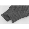Women Asymmetrical Punk Pullover Retro Fairy Grunge Aesthetic Y2k Dark Knitted Oversized Harajuku Emo Sweater Women's Loose Tops
