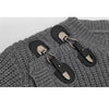 Women Asymmetrical Punk Pullover Retro Fairy Grunge Aesthetic Y2k Dark Knitted Oversized Harajuku Emo Sweater Women's Loose Tops