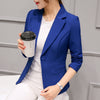 Women Autumn 2022 Long Sleeve  Blazer Jacket Single Button