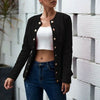 Women Autumn Blazer Slim Fit Smart Casual Button Long Sleeves Office Ladies Jacket Women's Double Breasted  Blazer Streetwear
