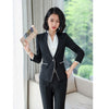Women Autumn Office Lady Suit Formal Business Suit Elegant Blazer + Slim Skirt 2 Pieces Suit Female Office Uniform