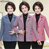 Women Autumn Spring Suit Blazer Dress Casual Office Lady Jacket Female Blazer Outerwear Plus Size Mother Coat Business Clothes