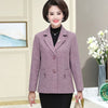 Women Autumn Spring Suit Blazer Dress Casual Office Lady Jacket Female Blazer Outerwear Plus Size Mother Coat Business Clothes