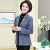 Women Autumn Spring Suit Blazer Dress Casual Office Lady Jacket Female Blazer Outerwear Plus Size Mother Coat Business Clothes