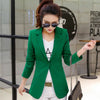 Women Basic Coats Spring Autumn Blazer Feminino Fashion Small Suit Jacket Women Ladies Blazers Plus Size Blazer Jackets C3877