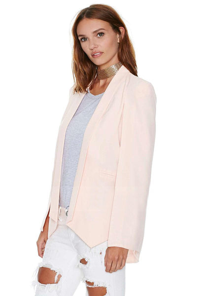 Women Basic Jacket Coats  Cardigan Unique Sleeve Design Slim Fit Office Lady Suits 2022  Female Work Wear Blazer