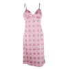 Women Beach Party Sundress Sexy Summer Sling Straps V Neck Backless Bodycon Dress  Ladies Polka Dot Print Vestidos