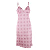 Women Beach Party Sundress Sexy Summer Sling Straps V Neck Backless Bodycon Dress  Ladies Polka Dot Print Vestidos