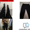 Women Black Jeans High Waist pearl beaded jeans for women casual skinny butt Push Up jeans Denim Pencil Pants