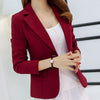 Women Blazer 2023 Formal Blazers Lady Office Work Suit Pockets Jackets Coat Slim Black Women Blazer Femme Jackets Femme