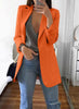 Women Blazer Casual Long Sleeve Blazers Plus Size Office Lady Suit Jacket OL Turn-down Collar Woman Coat Cardigan Formal Blazers